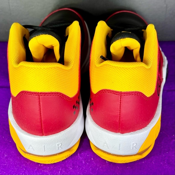 Jordan Max Aura 3 SE GS Red Black University Gold DJ6245 607 Men’s 6 Wmns 7.5 - Picture 5 of 12